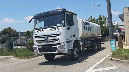 20余台必发洒水车再出海！这一站—>非洲塞内加尔