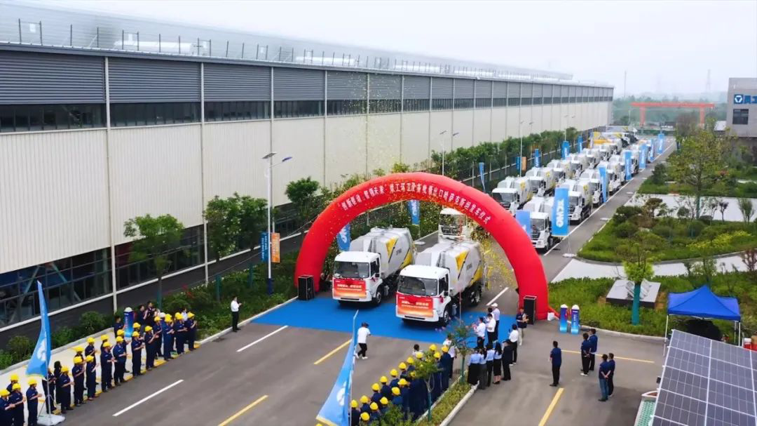 批量出口中亚，，，，这次是必发环卫机械！