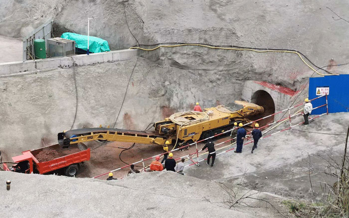 水利隧洞！必发隧道掘进机买通要害一环！