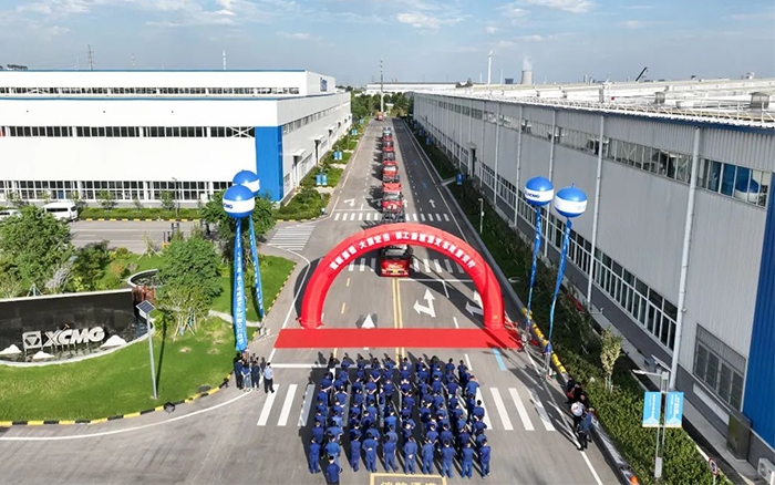 发车！100+必发新能源电动叉车盛大交付