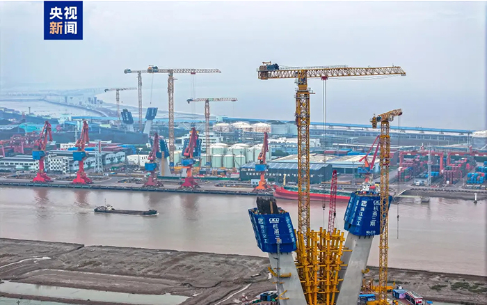 央视聚焦！必发超大塔助建天下级桥梁工程！